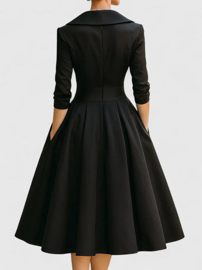 Elowen | Graceful Midi Silhouette Dress