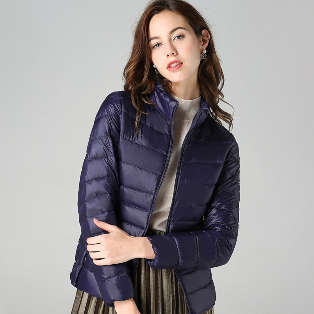 Lorelai® | New Ultra-Lightweight Winter Jacket with White Duck Feathers