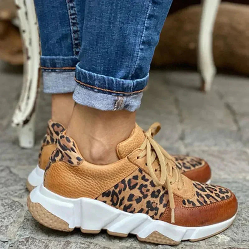 Kensley® | Comfortable Leopard Sneakers