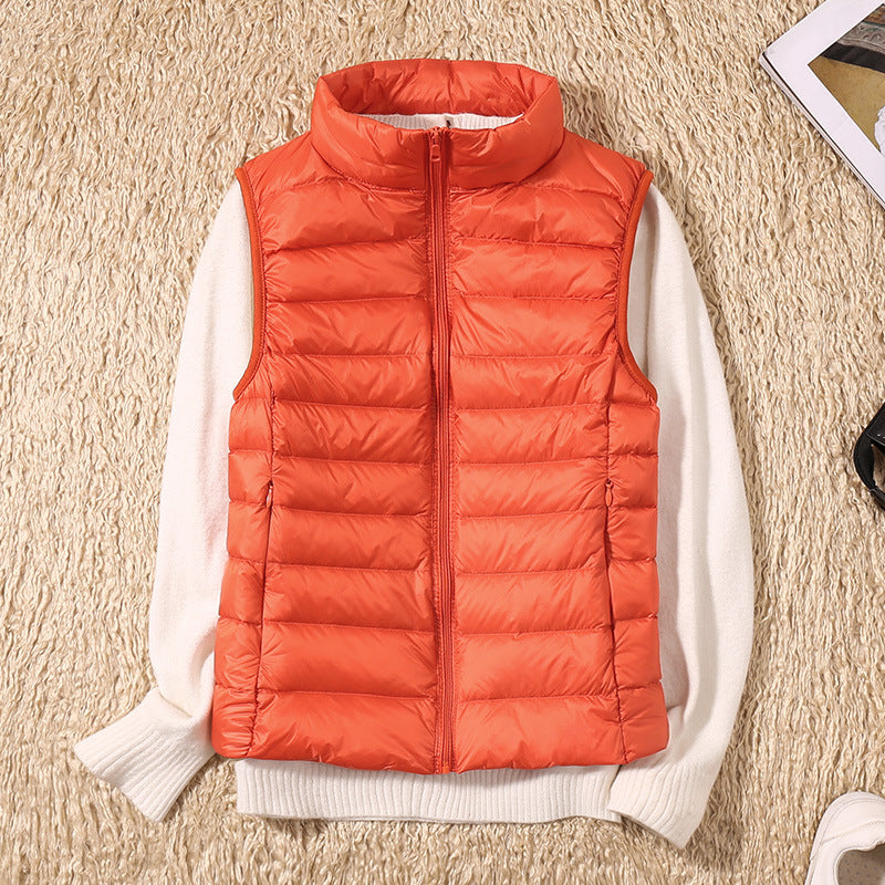 Sierra® | New Winter Vest with White Duck Feathers