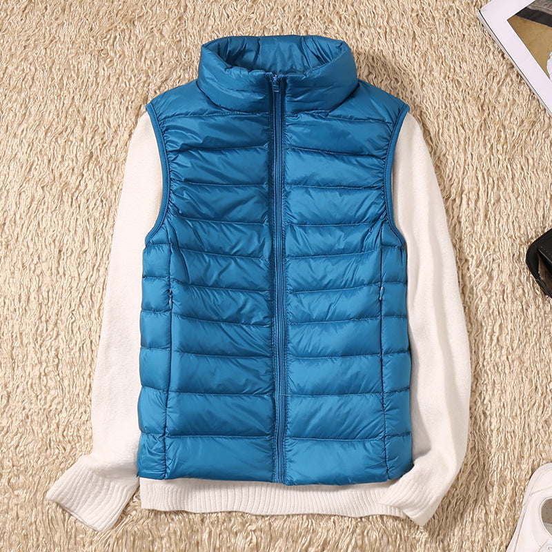 Sierra® | New Winter Vest with White Duck Feathers