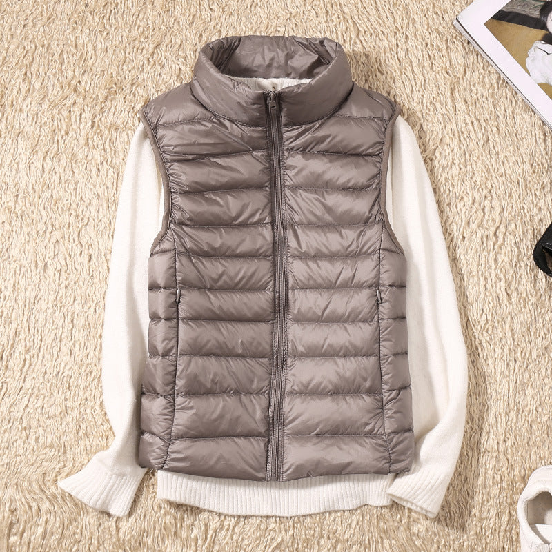 Sierra® | New Winter Vest with White Duck Feathers