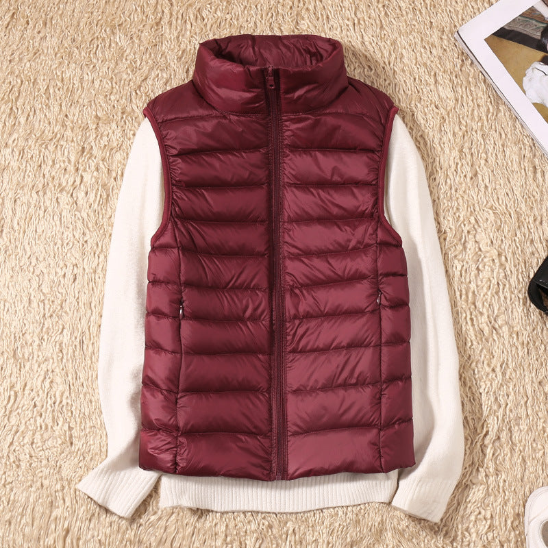 Sierra® | New Winter Vest with White Duck Feathers