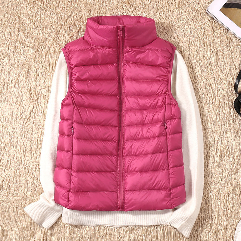 Sierra® | New Winter Vest with White Duck Feathers