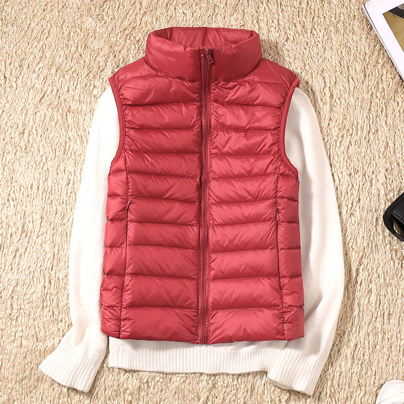 Sierra® | New Winter Vest with White Duck Feathers
