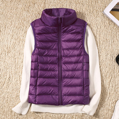 Sierra® | New Winter Vest with White Duck Feathers