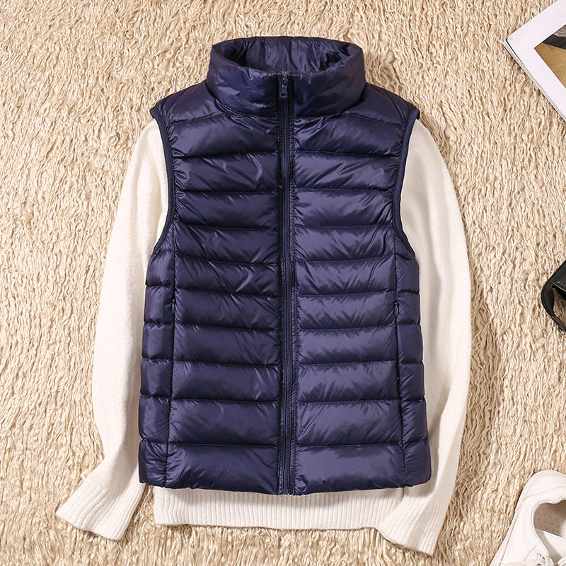 Sierra® | New Winter Vest with White Duck Feathers