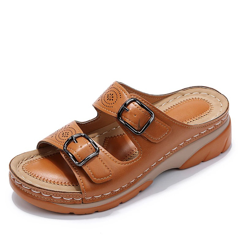 Aria® | Orthopedic Leather Sandals