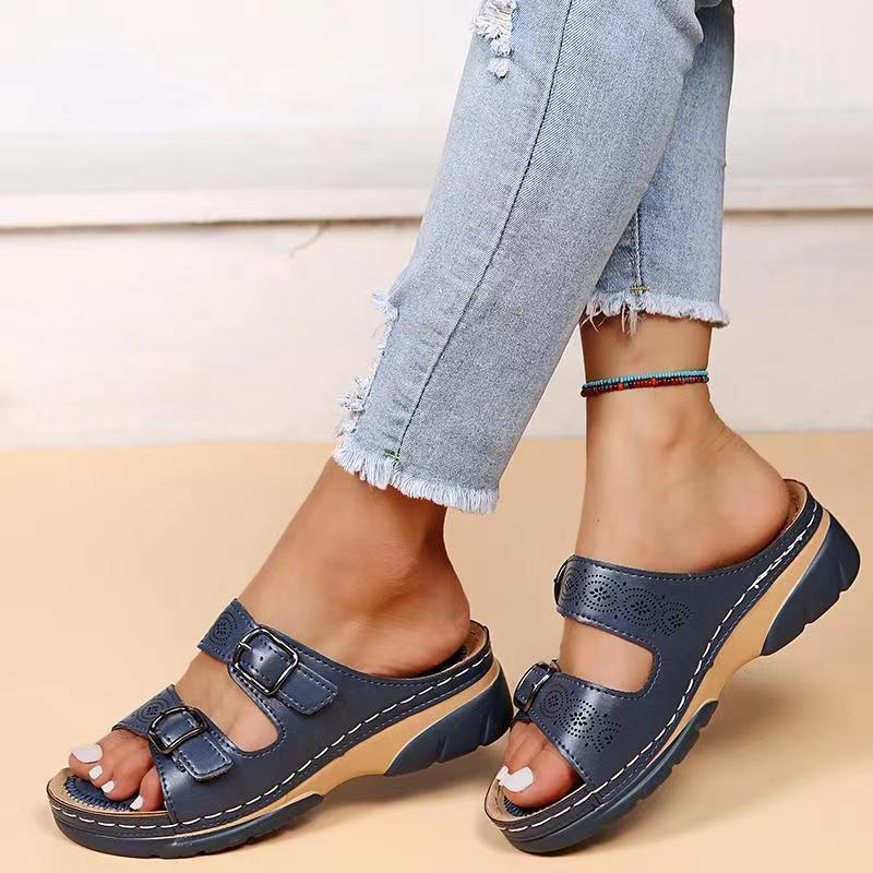 Aria® | Orthopedic Leather Sandals