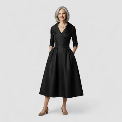 Elowen | Graceful Midi Silhouette Dress