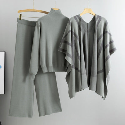 Avery® | Elegant Women's Three-Piece Set for Autumn and Winter