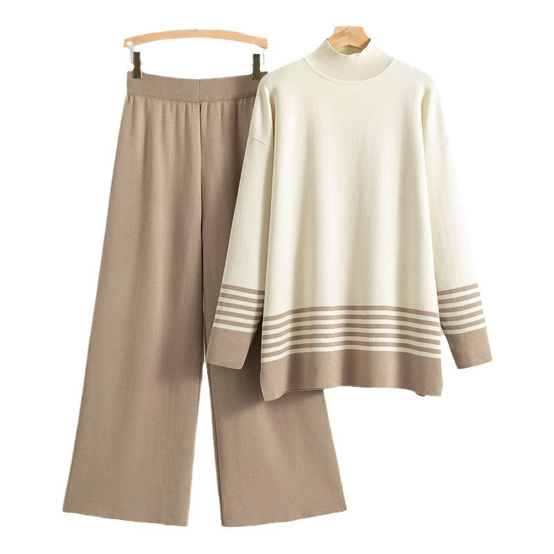 Tatum® | Classic and Comfortable Bicolor Set with Stand Collar