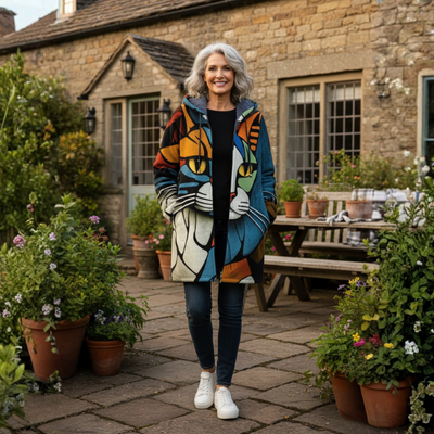 Delilah™ | Luxurious Cardigan with Artistic Inspiration