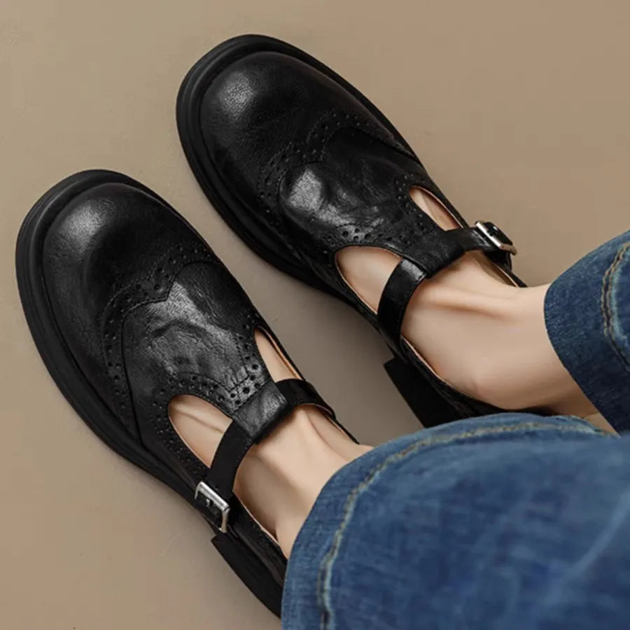 Sage® | Vegan Leather Orthopedic Mary Jane Shoes