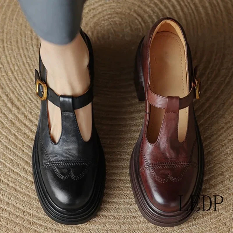 Maisie® | Vegan Leather Orthopedic Mary Jane Shoes