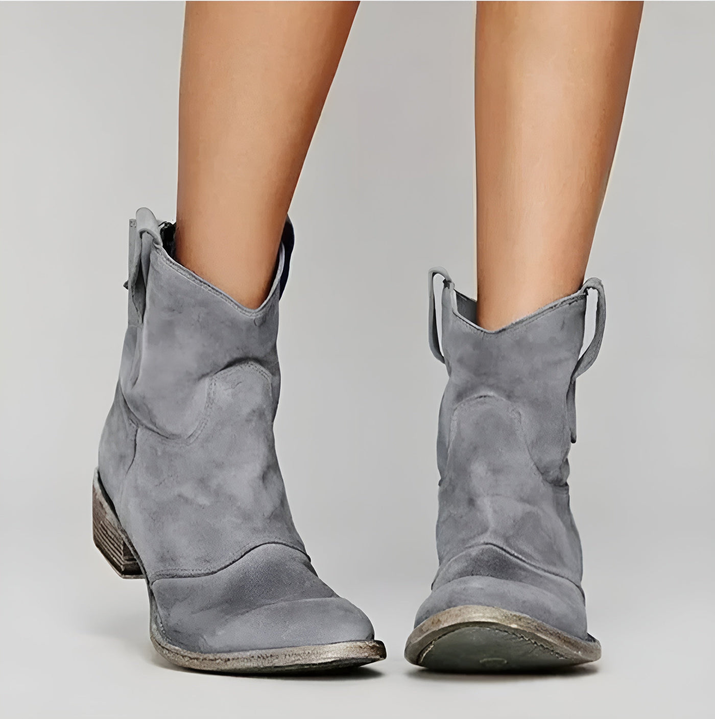 Everly® | Suede Ankle Boots in Bohemian Style