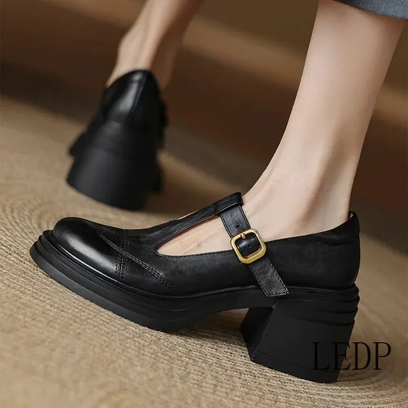 Maisie® | Vegan Leather Orthopedic Mary Jane Shoes