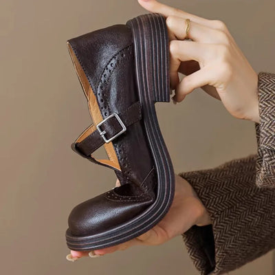 Sage® | Vegan Leather Orthopedic Mary Jane Shoes