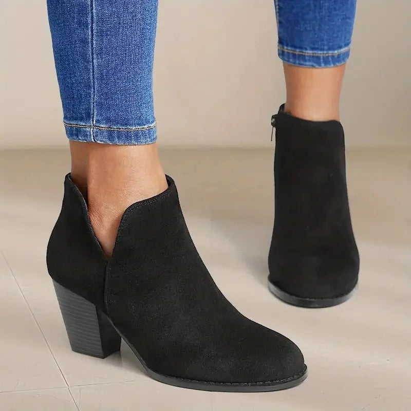 Stella® | WOMEN'S ANKLE BOOTS WITH CHUNKY HEEL