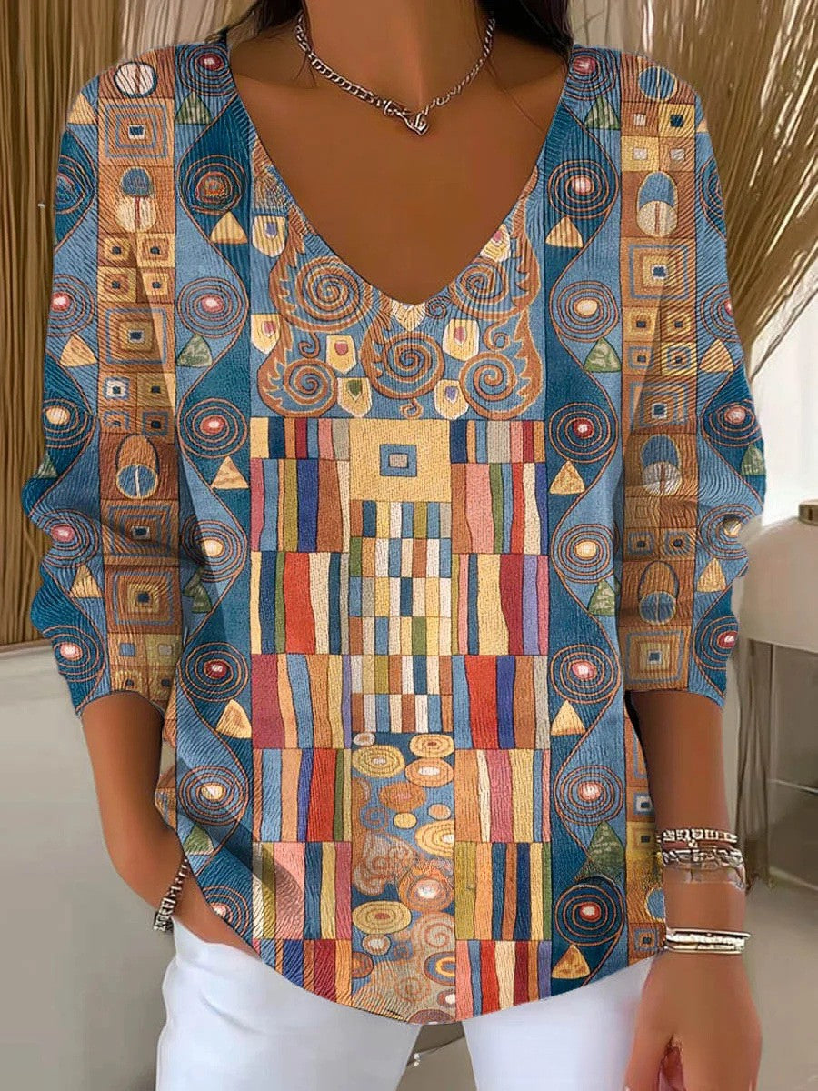 Quinn® | Stylish Knit Pullover with V-Neck