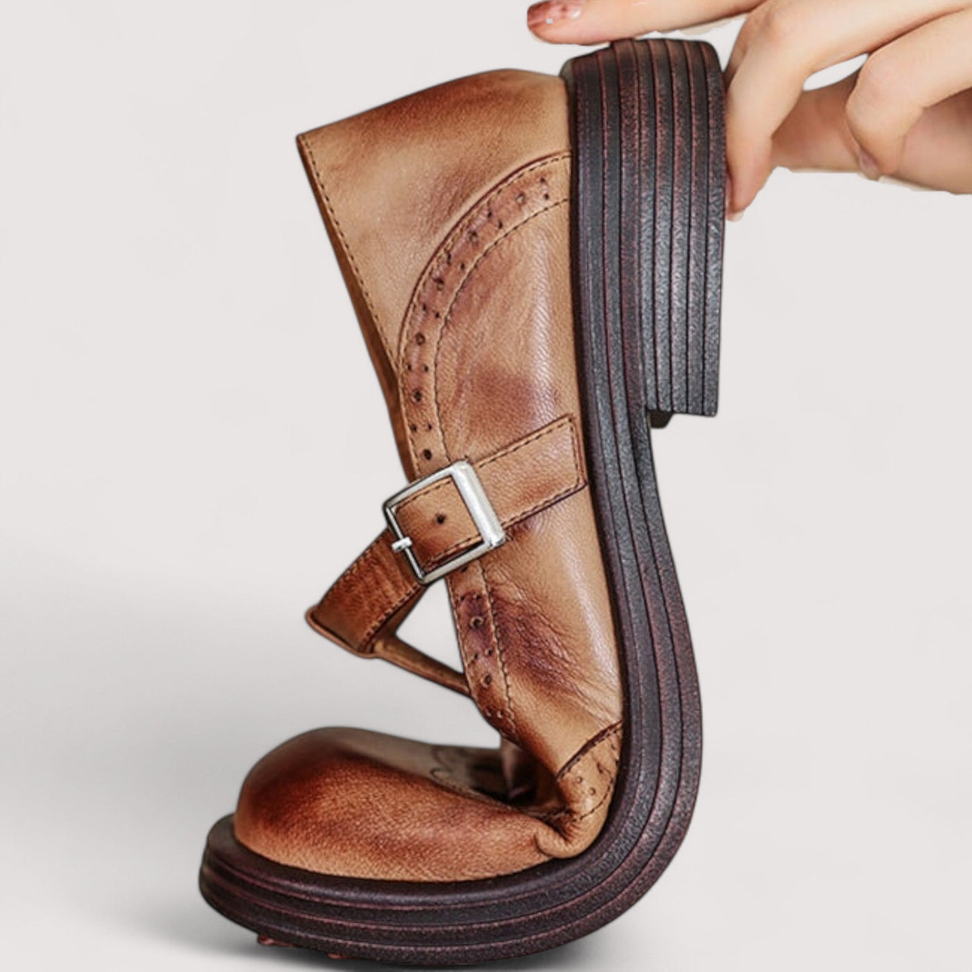 Nova® | Vegan Leather Orthopedic Mary Jane Shoes